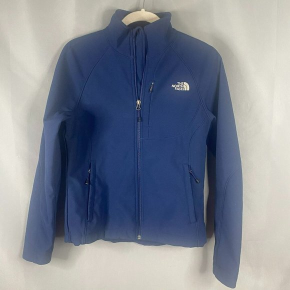 The North Face Jackets & Blazers - North Face Womens Jacket  S Blue Apex Bionic Softshell Fleece Lined Zip Coat